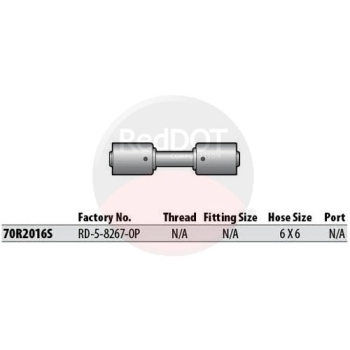 FTG - SPLICER #6 STR (STEEL)