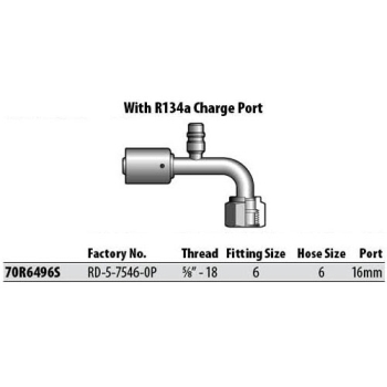 FTG SB FOR 90 6H 6F 16MMPT