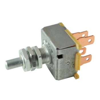 Red Dot 71R1150 5-terminal rotary blower switch Off Low Med High 25 amp 12V with 1/4 inch blade terminals