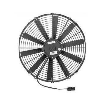 73R8594 24V puller fan and motor assembly with integrated shroud