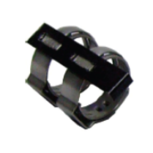 BT0-5078 black Air-O-Crimp hose clamp for #8 barrier hose fittings