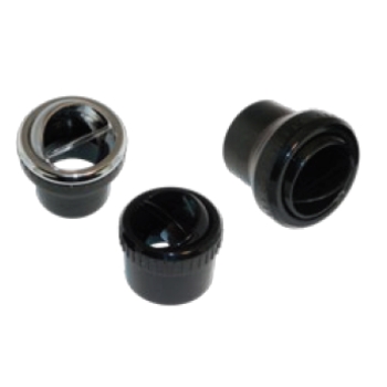 Coyote 2½″ Black Canyon Louver with 2″ Hose Adapter (06-2004-B-2)