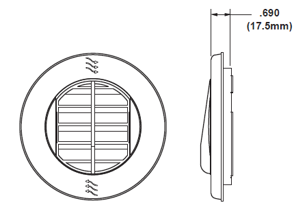 Coyote Sonora Series 4″ Grille with Mounting Retainer (06-2019) - Image 2