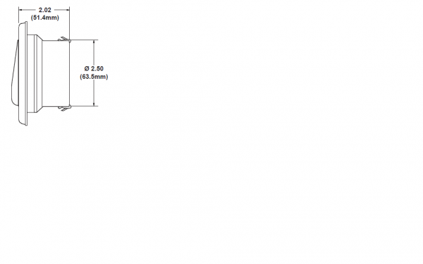 Coyote Sonora Series 4″ Grille with 2½″ Hose Adapter (06-2019-2) - Image 2