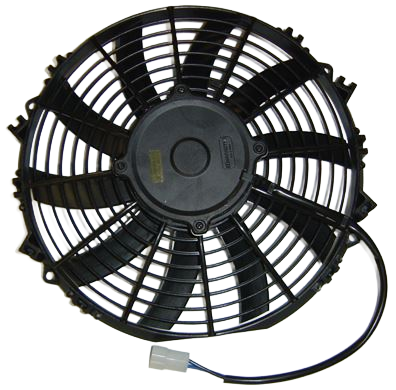 BT3-0152 11 inch reversible 12V axial fan with sealed IP68 motor