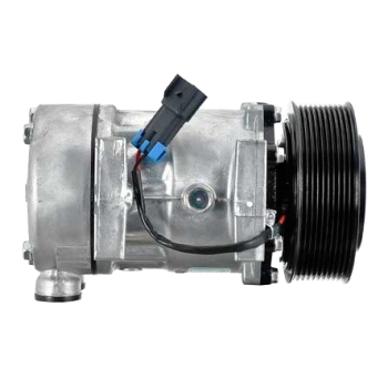 BT5-4384 12V SD7H15 Super HD AC compressor with 126mm 10 groove serpentine clutch