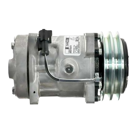 BT5-4704 12V Sanden SD7H15HD A/C compressor with SJ head and ear mount