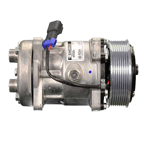 BT5-4734 Sanden SD7H15HD 12V A/C compressor with 8-groove clutch and MDA head