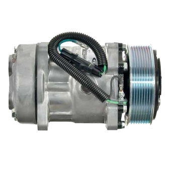 BT5-4866 24V SD7H15HD-FLX7 AC compressor with 119mm 8-groove clutch and GV head
