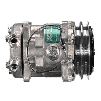 BT5-5072 SD5H09HD 12V AC compressor with 125mm 2-groove clutch and FL head