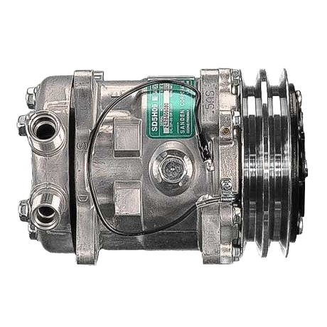 BT5-5072 SD5H09HD 12V AC compressor with 125mm 2-groove clutch and FL head