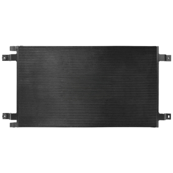 BT7-6395 parallel-flow aluminum condenser coil with stat seal pad inlet and outlet fittings