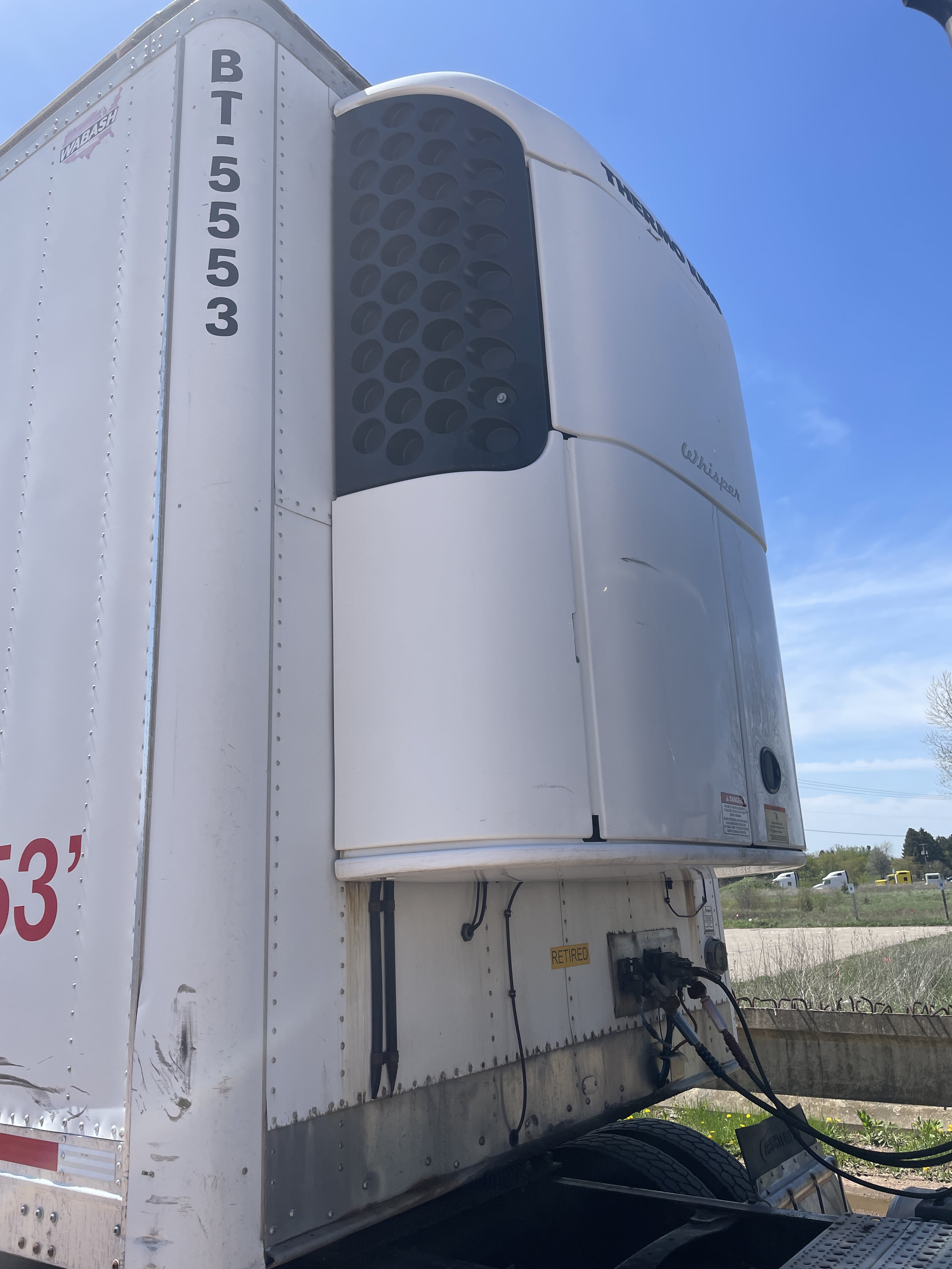 HEINEMANN トレーラー 53 Foot Refrigerated Trailer Rental (BT-5553) | BT-5553 | BTRAC