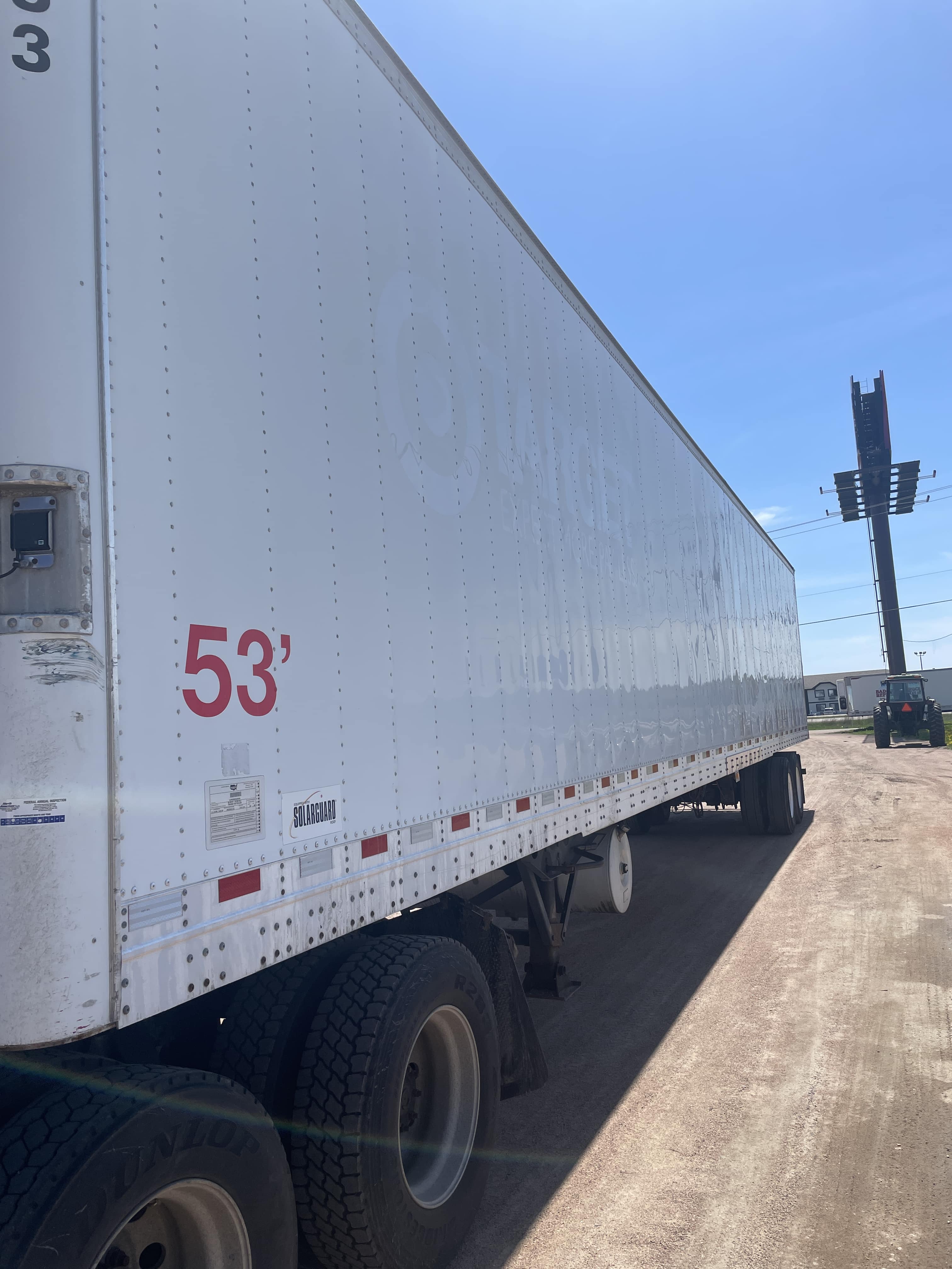 53 Foot Refrigerated Trailer Rental (BT-5553) | BT-5553 | BTRAC