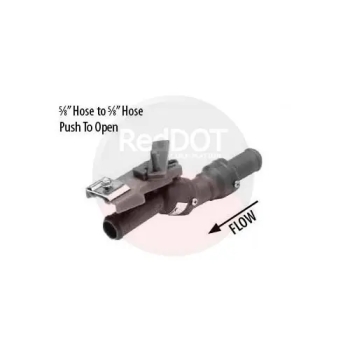 Red Dot RD-5-7760-1P / 72R5220 push-open cable-operated heater water valve