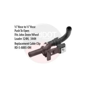 Red Dot RD-5-9224-1P / 72R5285 cable-operated push-open heater water valve