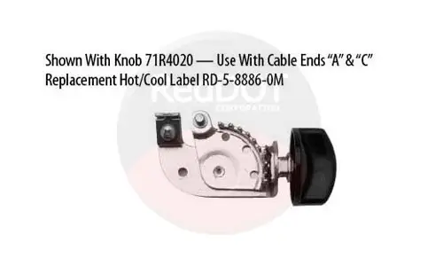 Red Dot RD-5-7999-0P / 72R9000 cable-control converter assembly