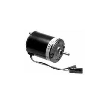 73R0514 24V single-speed condenser fan motor with Packard blade terminal connector