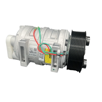 BT5-67317 Valeo TM-21HX 24V high-capacity AC compressor with 10-groove serpentine belt drive