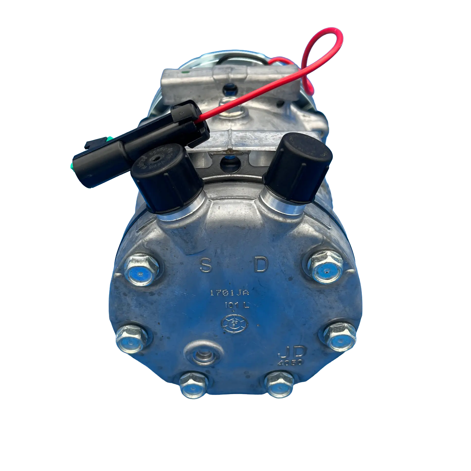 BT5-4626 12V Heavy-Duty A/C Compressor – SD7H15HD, Direct Long Mount, 2-Groove 132 mm, JD Head - Image 2