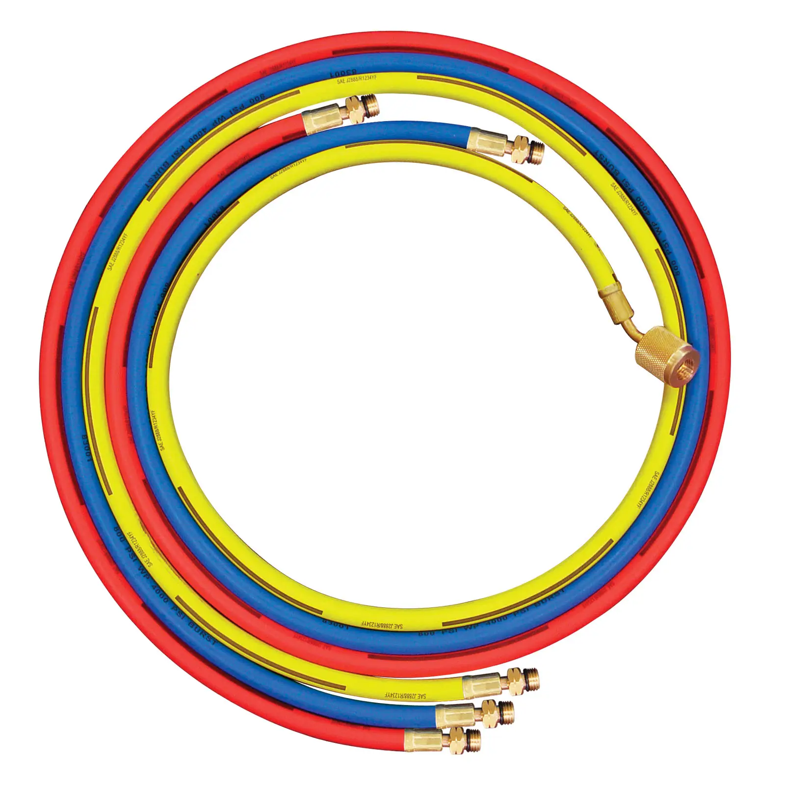 Mastercool 83372 R1234yf service hoses for automotive A/C systems