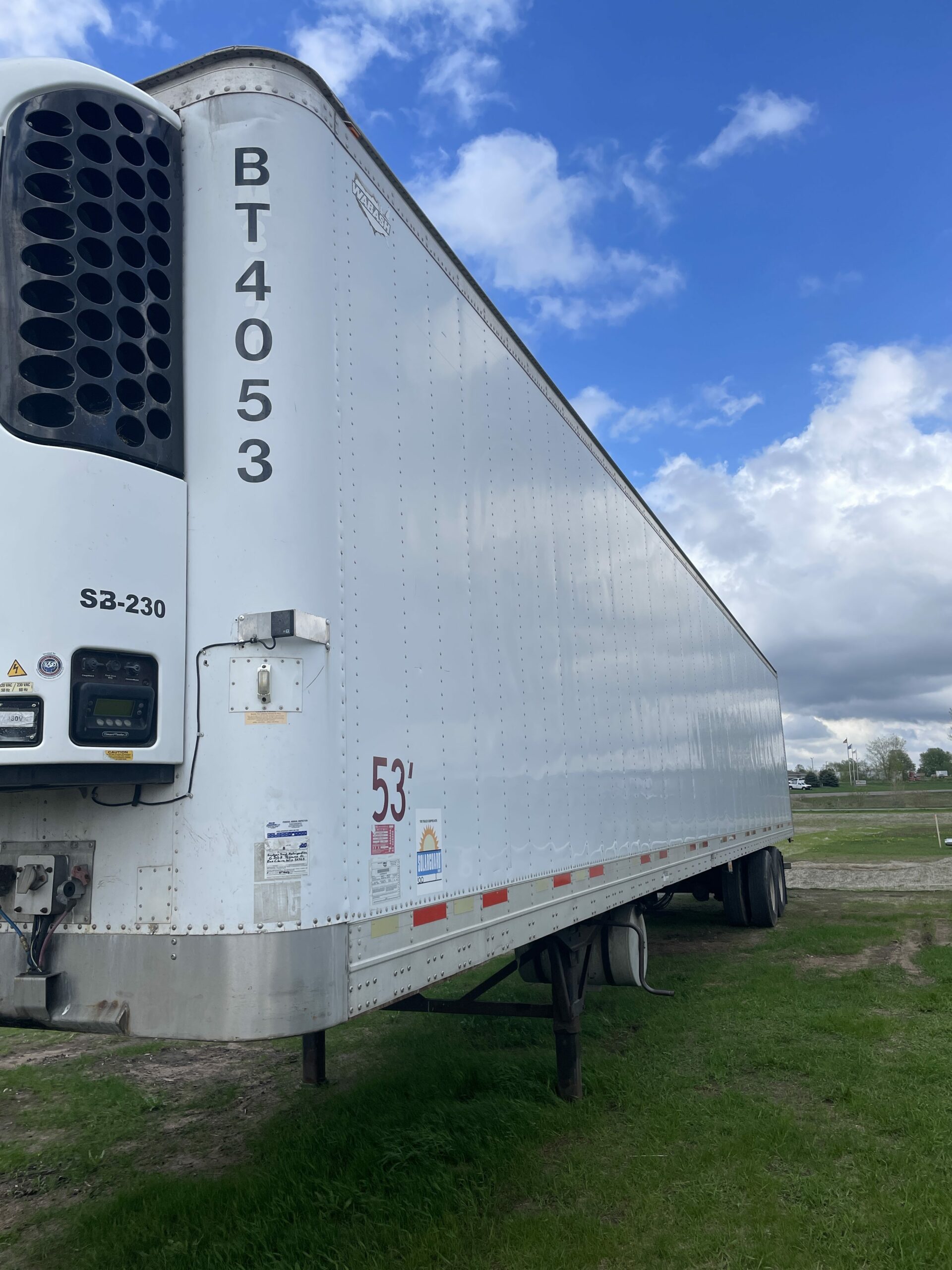 53 Foot Refrigerated Trailer Rental – BT-4053