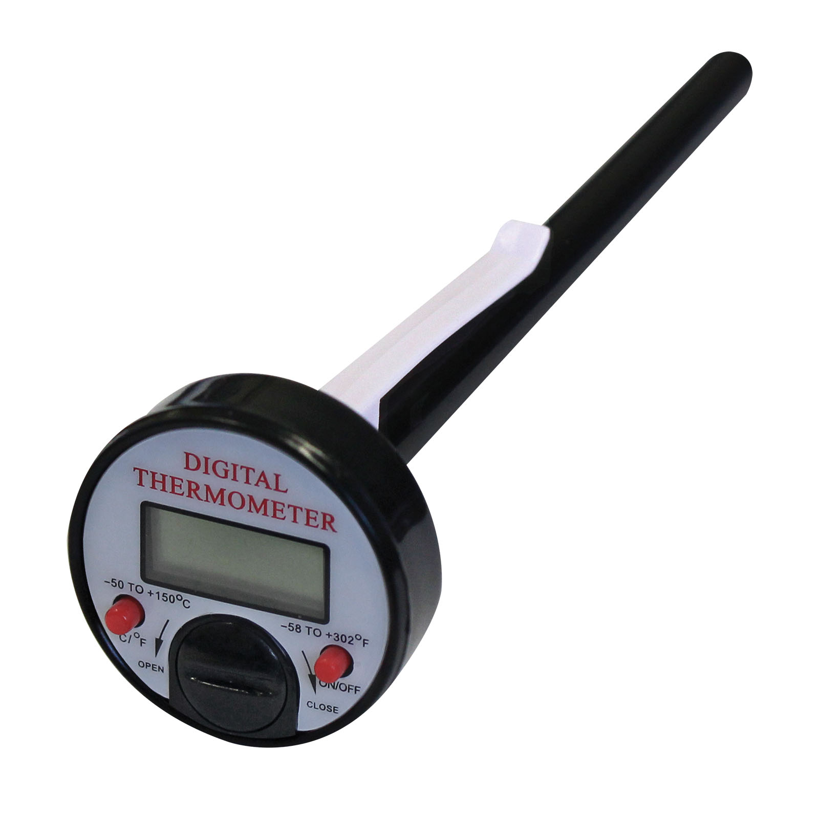 Mastercool MC-52223A digital pocket thermometer for HVAC and refrigeration use