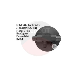 74R2590 heavy-duty receiver drier for mobile air conditioning systems