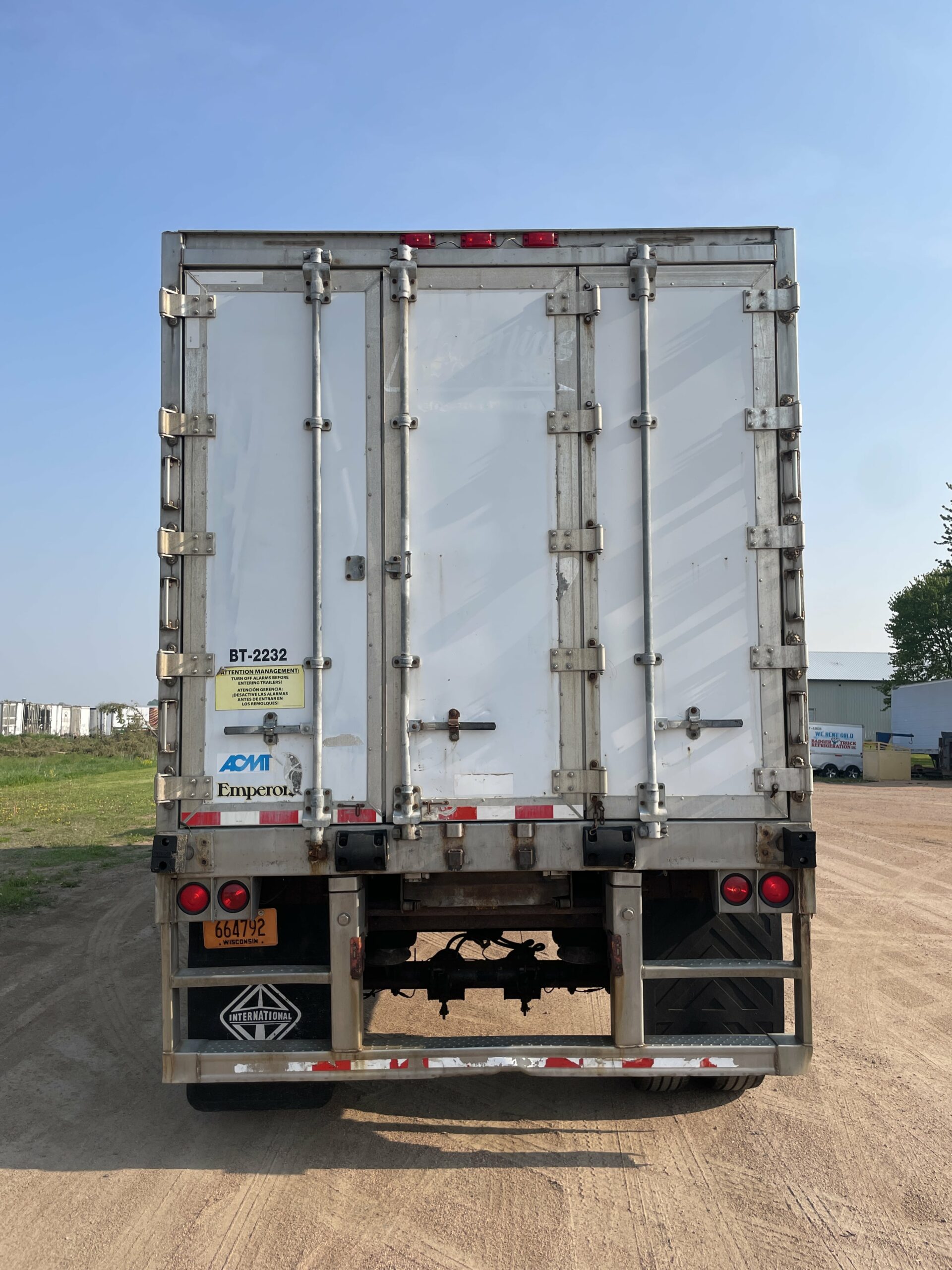 32 Foot Refrigerated Trailer Rental in Eau Claire WI | BTRAC