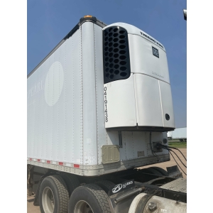 53 foot refrigerated trailer rental BT-5053 diesel unit with roll-up door in Eau Claire Wisconsin