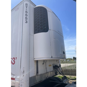 53 foot refrigerated trailer rental BT-5553 electric-capable unit with high interior clearance in Eau Claire Wisconsin