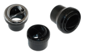 Coyote 2½″ Black Canyon Louver with 2″ Hose Adapter (06-2004-B-2)