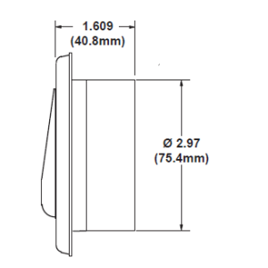 Coyote 4″ Sonora Grille with 3″ Hose Adapter (06-2019-3)