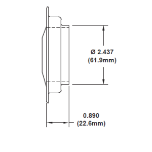 Coyote 4″ La Mesa Louver without Hose Adapter, 360° Grille Rotation (06-2002-1)