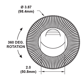 Coyote Mirage Series 3″ Louver Kit (BT2-4047)