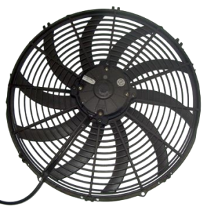 BT3-0120 16 inch 12V axial fan with sealed waterproof motor