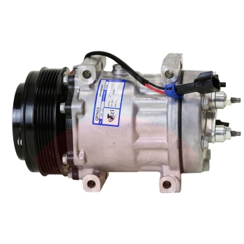 BT5-4106 OE Sanden SD7H15SPHD 12V AC compressor with 125mm 6-groove SHD clutch