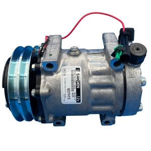 BT5-4626 12V SD7H15HD heavy-duty AC compressor with 132 mm dual-groove clutch and JD head