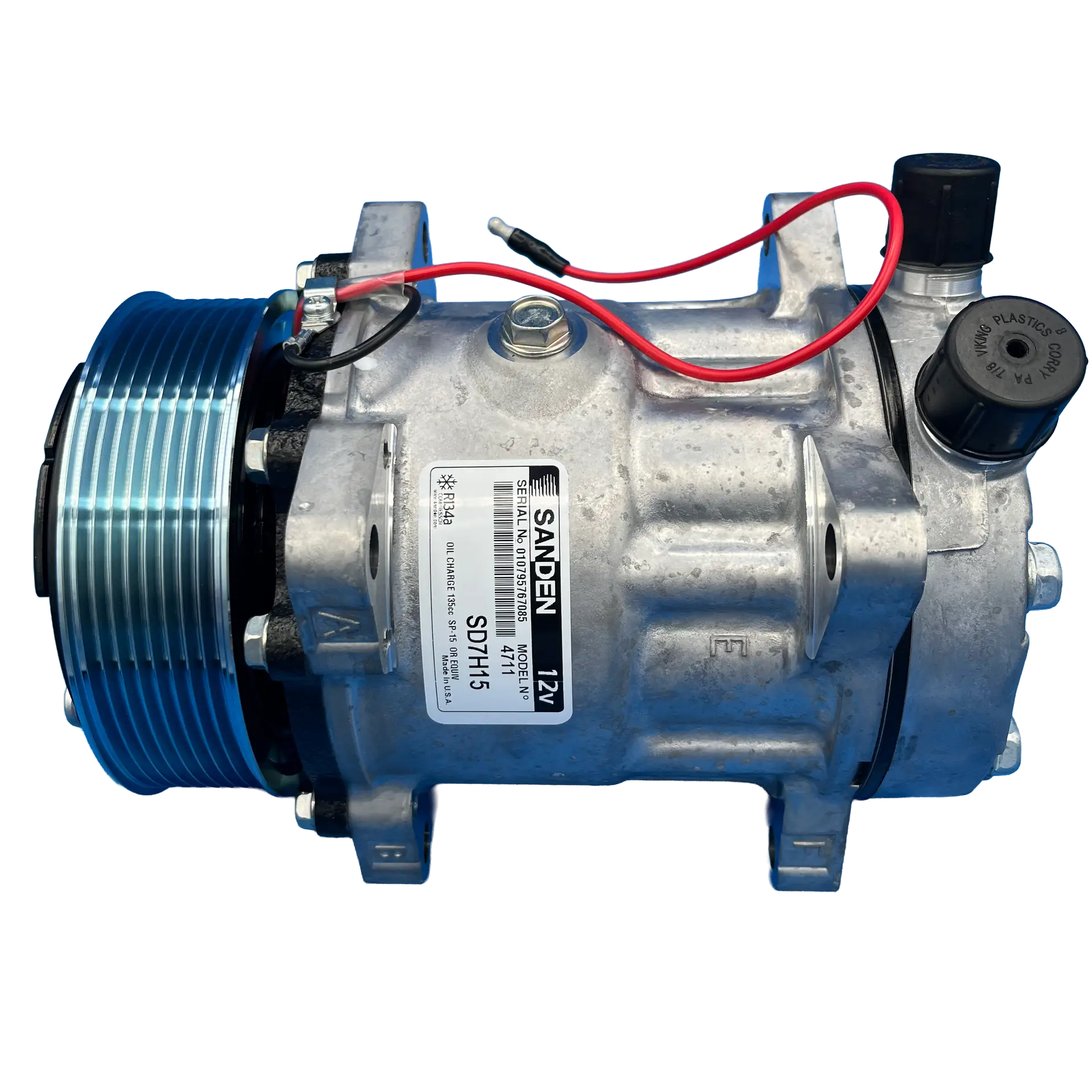 BT5-4711 12V Sanden SD7H15 A/C Compressor | BTRAC