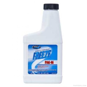 PAG46 A/C oil 8 oz bottle for R134a mobile air conditioning systems