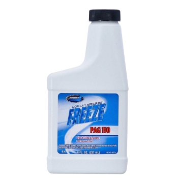 PAG150 A/C oil 8 oz bottle for R134a mobile air conditioning systems
