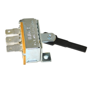 Red Dot 71R0450 lever style blower motor switch with five terminals