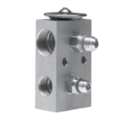 Red Dot 71R8450 bulbless block expansion valve with Schrader service port