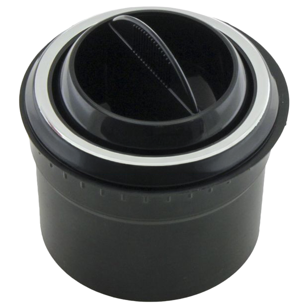 72R2600 ball vent louver with 2-1/2 inch hose adapter for directional airflow control