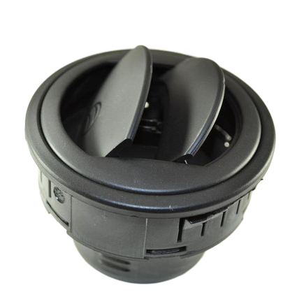 72R3150 round snap mount louver for 3 inch opening with 2 inch duct adapter