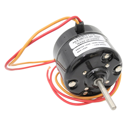 Red Dot 73R0082 12V two-speed blower motor with single shaft