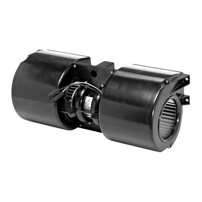 Heavy-duty HVAC blower motor for cab heater and evaporator systems